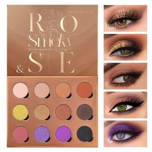 BEPHOLAN  Matte Shimmer Eyeshadow - 12 Colors Makeup Palette, Eyeshadow Palette,